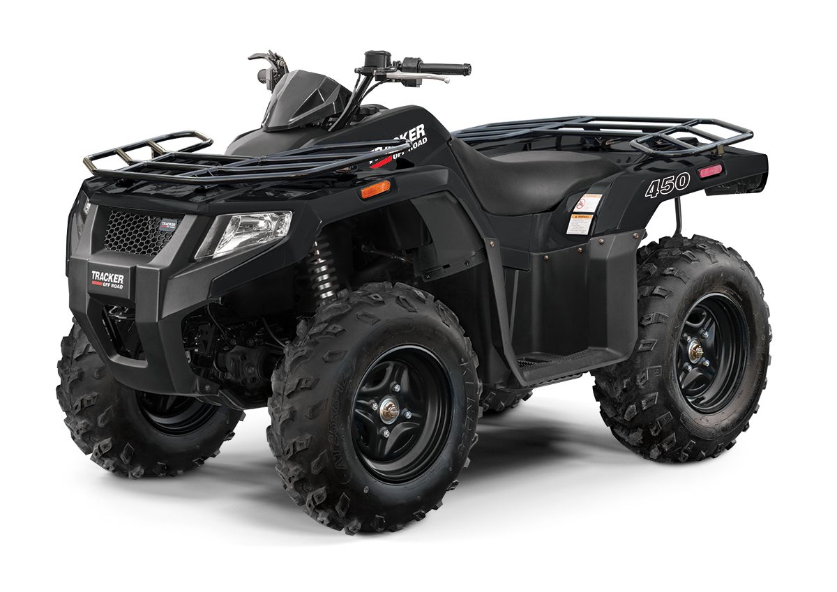 Black Tracker 450 ATV Four Wheeler