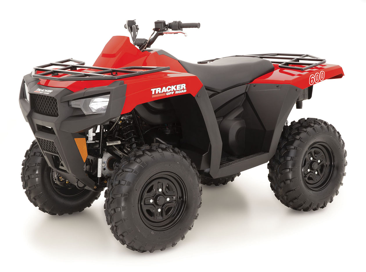 Red Tracker 600 ATV Four Wheeler