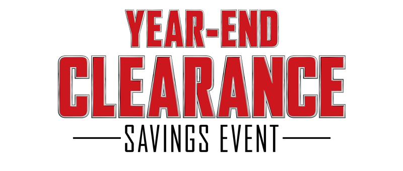 model year-end clearance