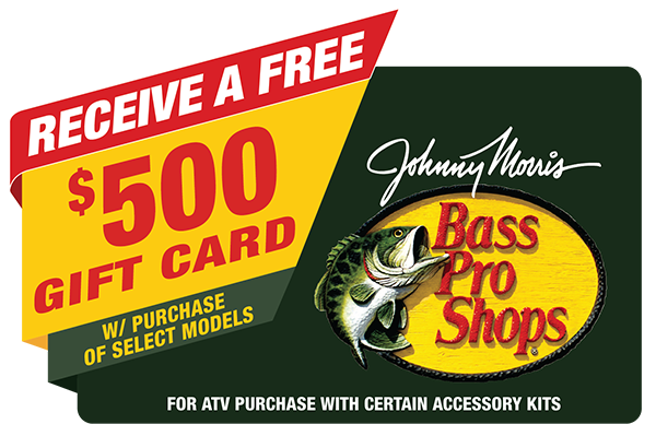 Free $1,000 Gift Card with Purchase of select models