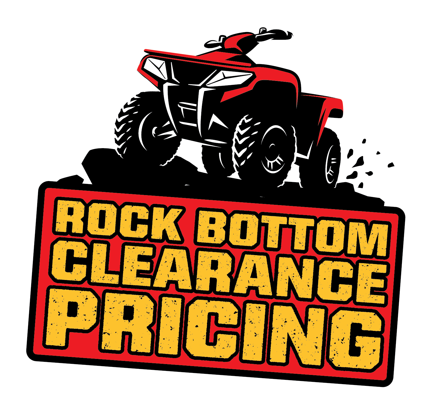 rock bottom clearance pricing