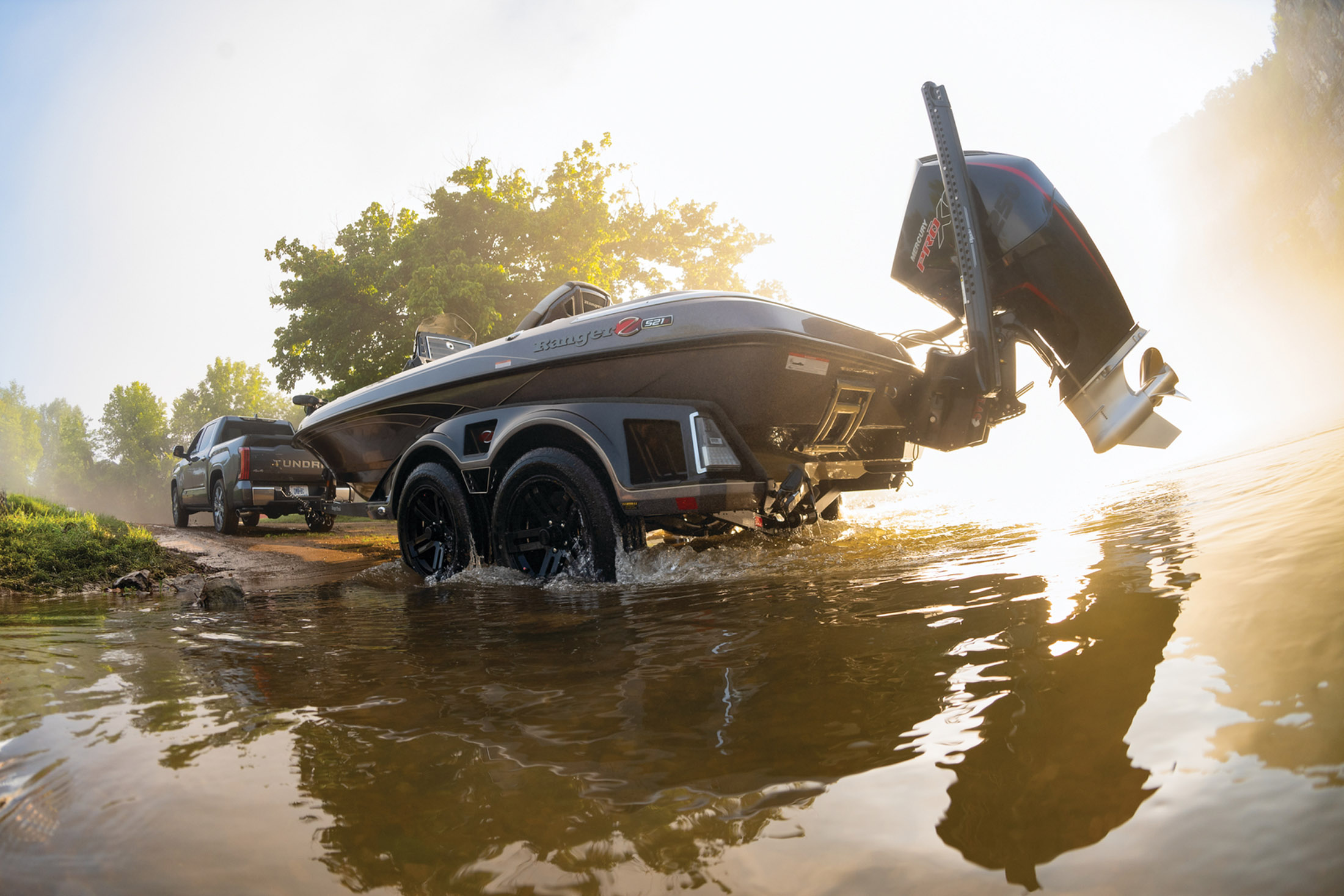 bass boat trailer