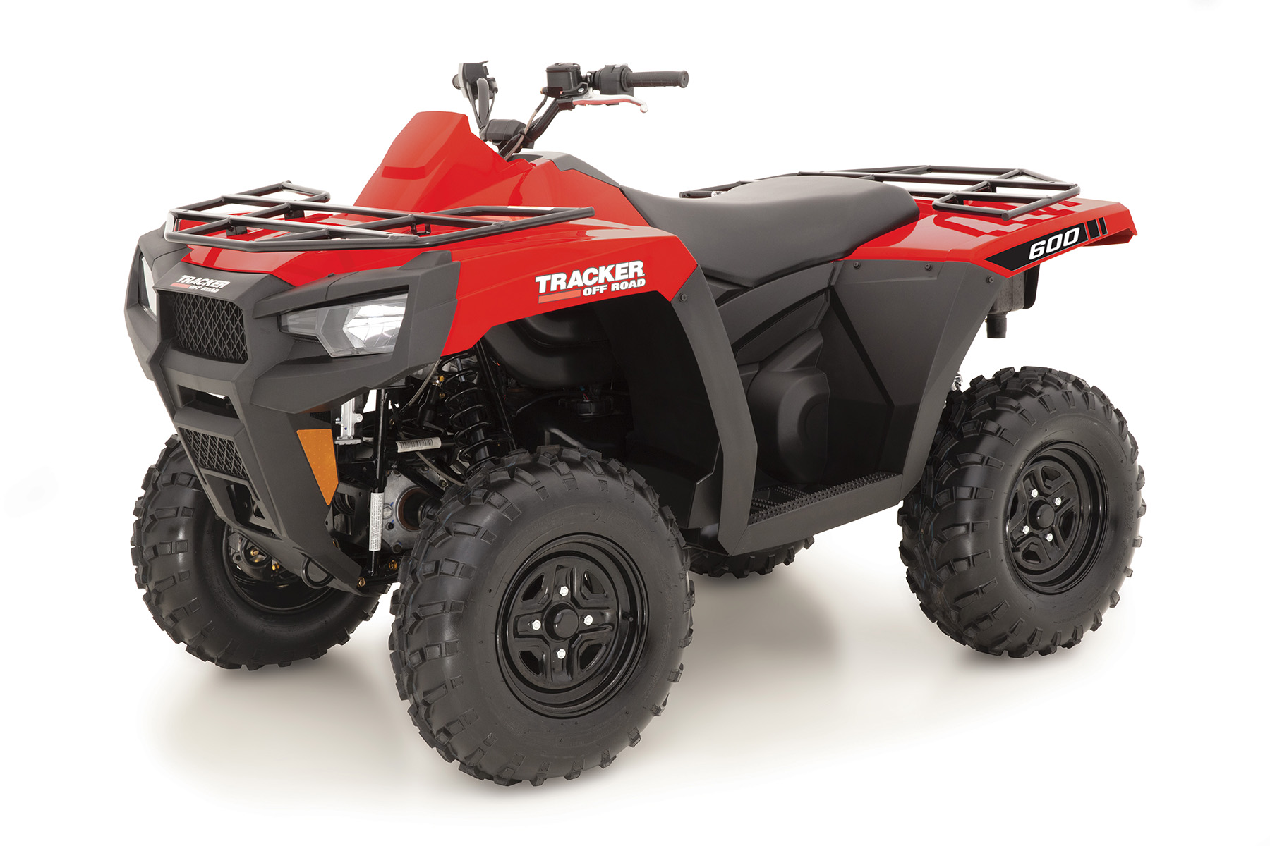 Red Tracker 600 ATV Four Wheeler